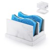 Luxspire Kitchen Sponge Holder, Dish Sponge Holder with with Drain
