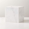 Generic White Marble Bath Accessories (Tissue Box Holder)