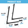 JMTAAT New RV Bumper Mount Tote Tank Carrier Secure Tank