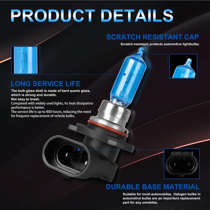 XRDHJI Fit for Suzuki Grand Vitara 2006-2013 High Performance Halogen
