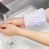 [SHG] Face Wash Shower Cleansing Headband 02 Cleansing Wristband 1pc - Blue 10ea