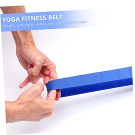 WOONEKY 2pcs Yoga Stretch Resistance Band for Boys and Girls Training Stretch Belts Chair Belts Fitness Exercise Bands Glute Exercise