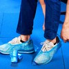 MIDHILL MIDHILL 30x BLUE DISPOSABLE STANDARD SHOE COVERS FOR CLEANING