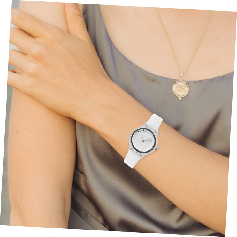 jojofuny Watch Case Cover Compatible Elegant Rhinestone Smartwatch Screen Protector