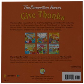 The Berenstain Bears Give Thanks (Berenstain Bears/Living Lights)