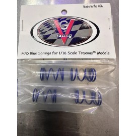 Traxxas® 1/16 Scale Heavy Duty Progressive Springs Blue E-Revo® VG Racing