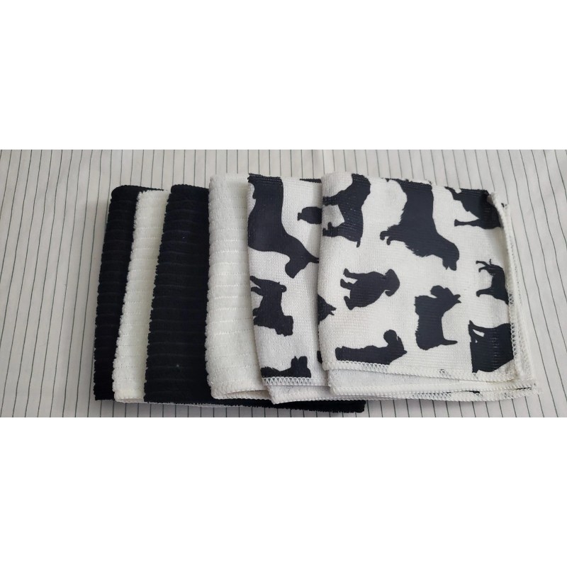 Home Essentials ULTRA ABSORBENT MICROFIBER CLOTHS – SET OF 6