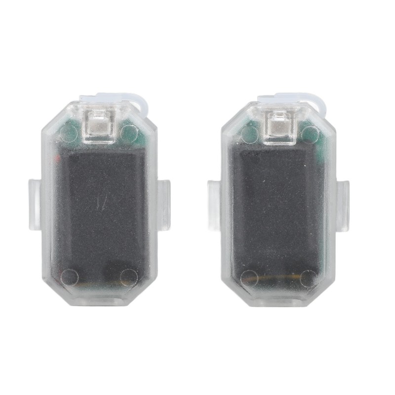4Pcs LED Strobe Light High Brightness Waterproof Portable Wireless Flashing