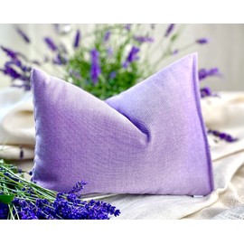 Kräuterkissenmanufaktur Lavender Cushion 25 x 20 cm 100% French Lavender (Purple)