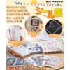 BIG MASow Sealing Notebook, Large, Transparent A5 Size, Blue, 6