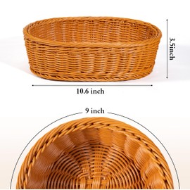 Crizy raccrs Natural Basket with Warming Stone and Cloth Cover for Serving Sourdough Bread, Fruits, Snacks, Bakers Gift for Kitchen, House Warming Gift - Plastic