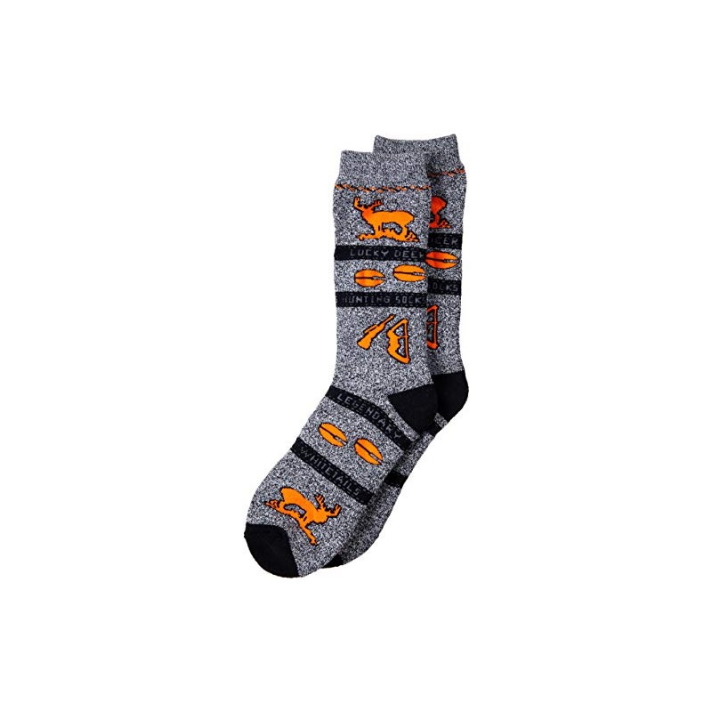 Legendary Whitetails - Calcetines de caza para hombre, color gris