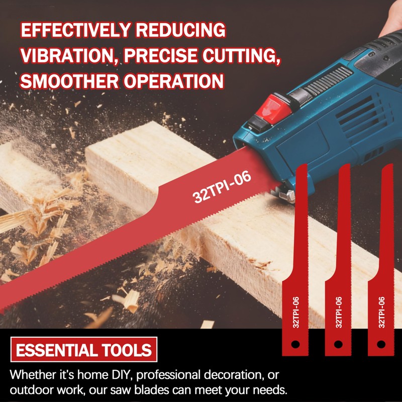 P4FS-6 Air Reciprocating Saw Blades Fits for Ingersol Rand air