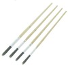 Coral 33300 Precision Artist Round Fitch Paint Brushes with Platinum