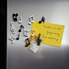 HannaFires 12PCS Musical Note Refrigerator Magnets Creative Memo Clips for