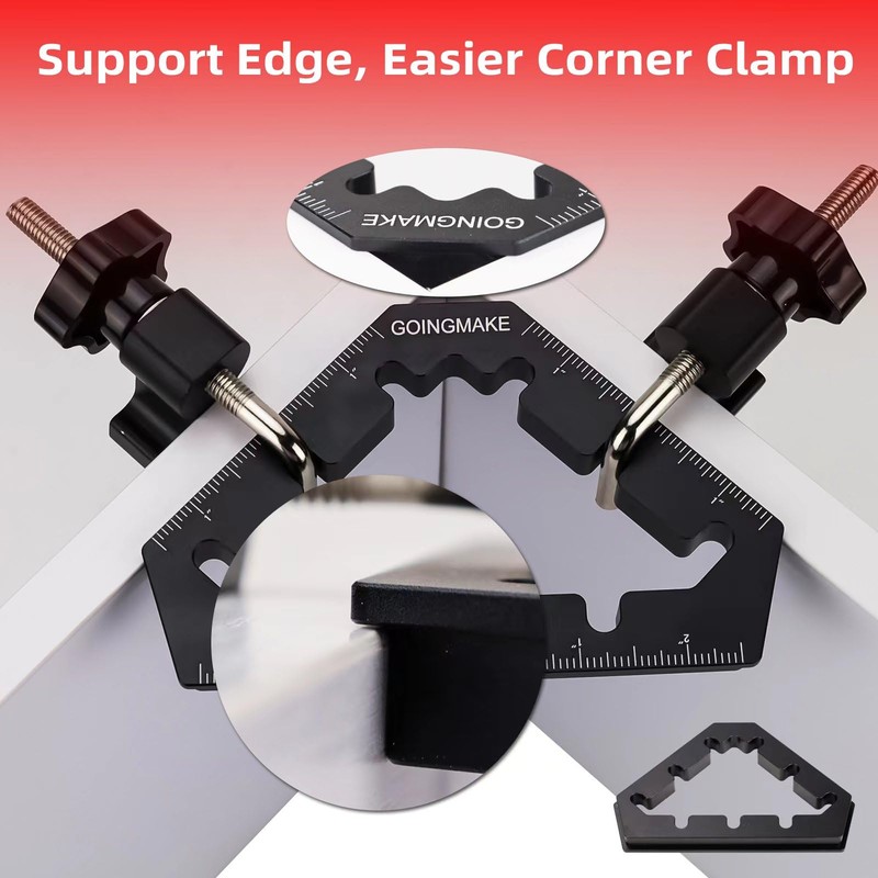 GOINGMAKE Corner Clamps for Woodworking Tools 45 and 90 Degree