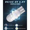 Keiurot 555 Bulb DC AC 6V 6.3V for Pinball Led