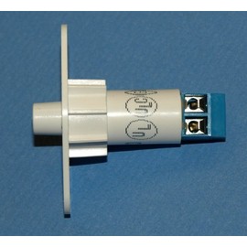 George Risk Industries GRI PBF100TWH Gri Pbf-100T Wht 3/4 X 1 In