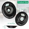 Purelux Electric Stove Drip Pans Replacement for Whirlpool and Kenmore
