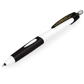 uni-ball SN-220 Power Tank Retractable Ballpoint Pen - 1.0mm - White Barrel - Black Ink - Single