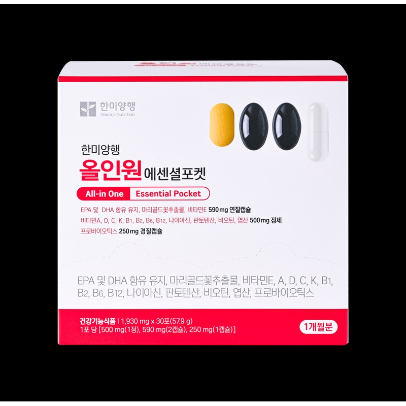 health food Hanmi Corporation All-in-One Essential Pocket 1,930mg / 한미양행