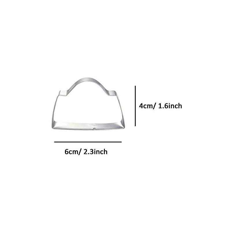 ZDYWY Handbag Purse Shaped Cookie Cutter