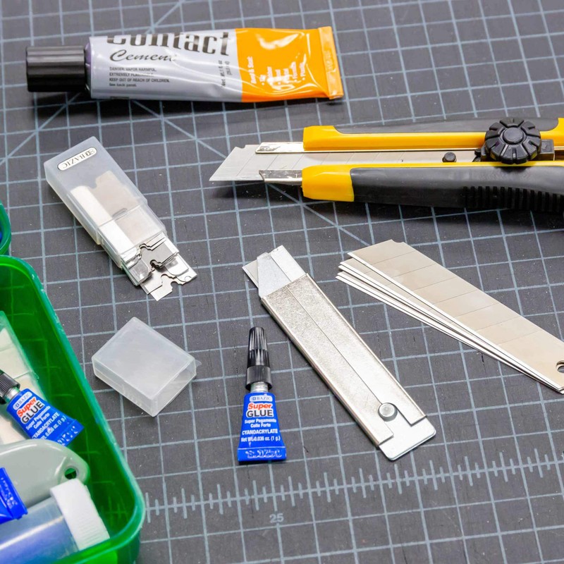 BAZIC Products Single Edge Razor Blades, Safety Straight Edge Razors,