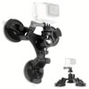 AIMALL Tri-Cup Car Suction Mount for Sports Camera, Gopro, and
