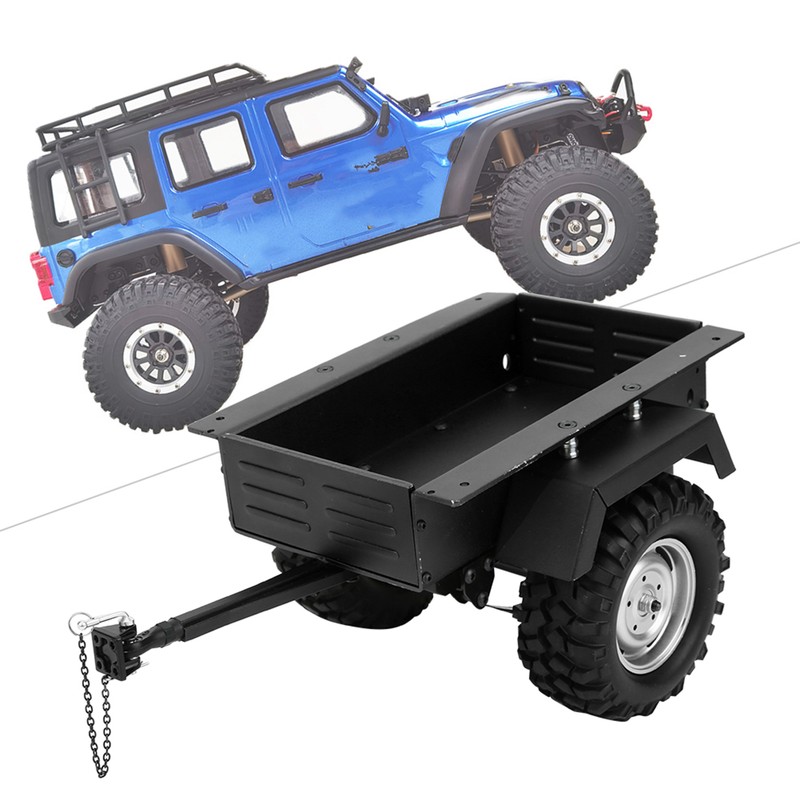 Aluminum Alloy Trailer Car Highly Simulation RC Car Vehicle Model