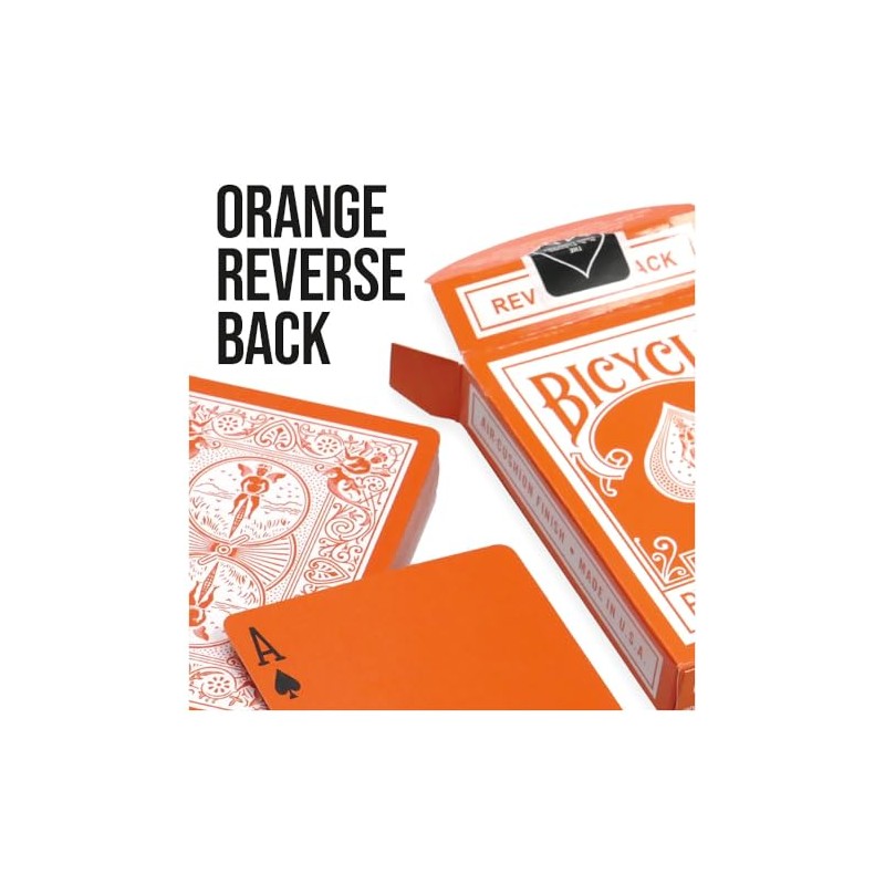Magic Makers - Baraja para Bicicleta (Naranja)