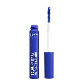 NYX Cosmetics color Mascara, Azul, 0.32 onzas                                                                                                         