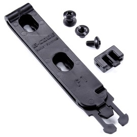 HolsterSmith G-Code P1 Molle Clip Attachment – (1 Pack w/Mounting Hardware) - (for 3.00 inch Straps) - OWB Locking Design - for KYDEX Holsters, Sheaths, Tools, Mag Pouch
