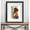 Black Wall Art Woman - African American Women, Girls -