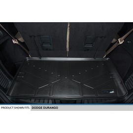 MAXLINER All Weather Cargo Liner Floor Mat Behind 3rd Row Black for 2011-2021 Dodge Durango