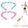 Liahelianx 2-Pack 10-Loop Elastic Stretch Bands- Adjustable Pilates Resistance Bands