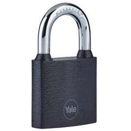 Yale - Y111B/38/116/1 Eisenpacklockschwarz 38 mm - Häfenstahlhäfen - Innengebrauch