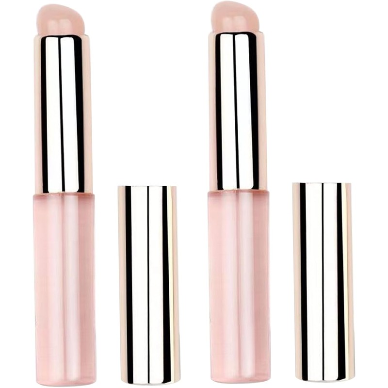 2 PCS Pincel De Lápiz Labial Pincel De Labios Reutilizable