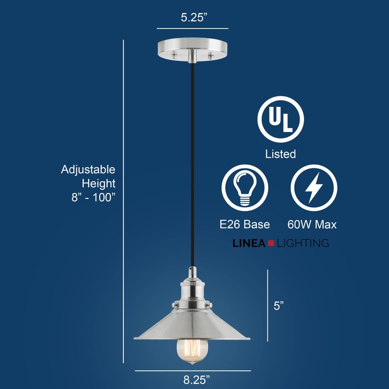 Linea di Liara Andante Farmhouse Pendant Lighting for Kitchen Island