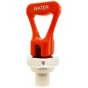 Faucet Upper Assembly - Red "Water" Handle