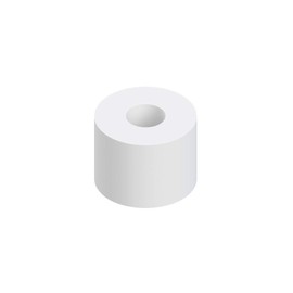 Nylon Spacer 3/8" Thick, 1/2" OD 0.194" ID, 50 Pack for VEX Robotics