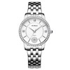 RUIMAS Women's Analog Waterproof Date Fashion Popular Metal Band Quartz
