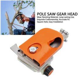 Luocute Chainsaw Gearbox Head, Pole Saw Pruner Brush Tree Cutter Replacement Tool Gears Assembly Attachment Part for HT73 HT75 HT100 HT101 HT130 HT131 HT250 KM90 KM110 Pole Saw Head
