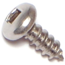Hard-to-Find Fastener 014973203108 Square Drive Pan Sheet Metal Screws, 6 x 3/8, Piece-50