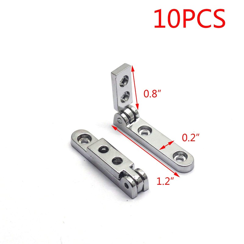 Tulead Hinge Jewelry Small Box Hinges Hinge Rail for Box,Wardrobe