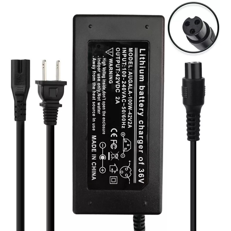 AUGALA Jetson Plasma All-Terrain Hoverboard Charger Replacement for FY0424200850