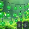 ODEETRONIC 2 Sets Shamrock String Lights, Total 32.8ft 100 LED