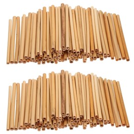Mipcase 200Pcs Mason Bee Tubes, Mason Bee House Reed Nest Tubes Refill Bee Hotel Nest Box Tube Liners for Bee House Bee Hotel