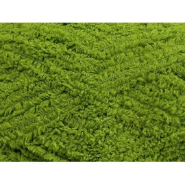 Ice Pistachio Green Puffy Short Eyelash Yarn 70454 Ice 100 Gr 180 Yds Micro Fiber