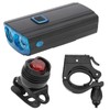 USB Rechargeable Bike Lamp Bicycle Front Light Night Riding Headlight