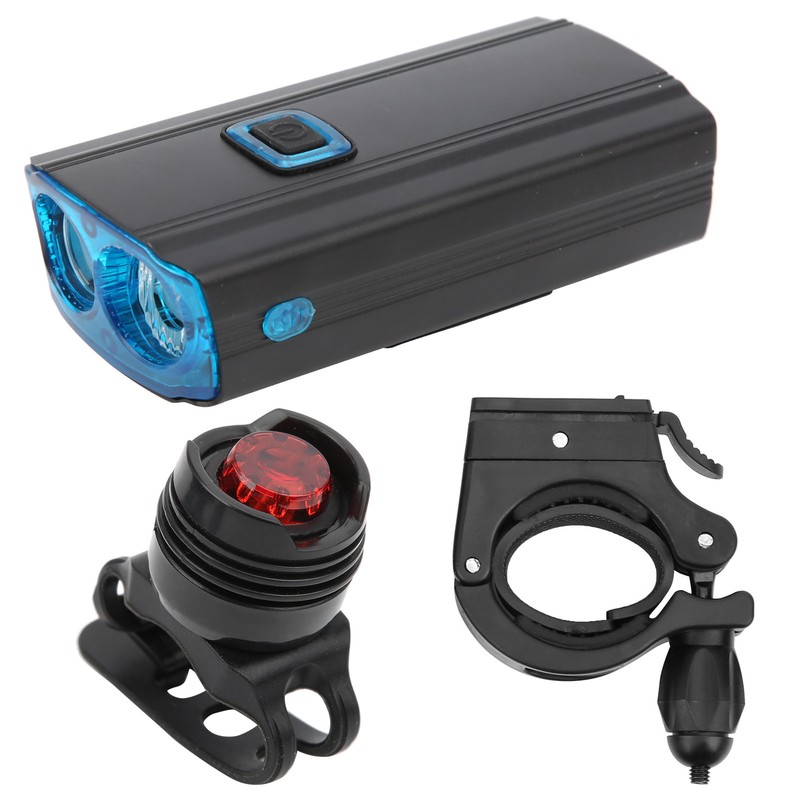 USB Rechargeable Bike Lamp Bicycle Front Light Night Riding Headlight